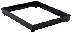 GN 1-2 frame melamine krat (345x285x49mm) Zwart
