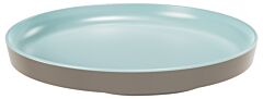 Mayfair melamine middelgroot bord (209x23mm) Blauw