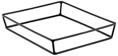 Rechthoekige buffetstandaard (306x256x54mm) Zwart