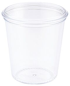 SAN Puddingpot 150ml (70x80mm) Transparant