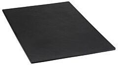 GN 1-1 Melamine Plateau Leisteenlook w/sf (530x325x10mm) Zwart