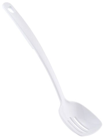 Melamine Slotted Spoon (310mm) White