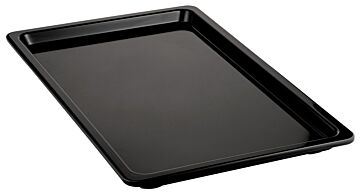 Melamine 1-1 Thin Rim GastroTray w/sf 2.1L (530x325x30mm) Black