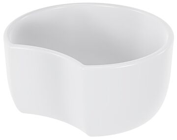 Melamine Crescent Dish w/sf 2L (200x185x100mm) White