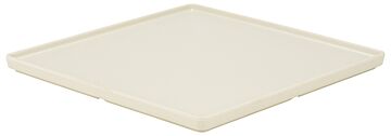 Trafalgar Melamine Large Square Plate (305x305x19mm) Parchment