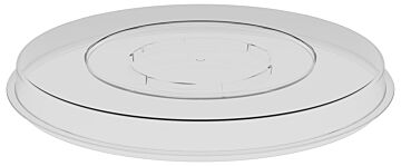 Hu SAN Round Dish Lid to fit 73181 187 x (6 Pack) (18mm) Clear