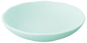 Mineral Melamine Crackle Dish 1.3L (240x240x50mm) Aqua