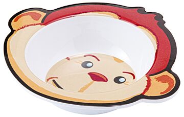 Melamine Junior Dish 150ml (170x138x35mm) Monkey
