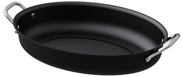 Ore Stainless Steel Oval Black