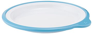 Omni Small Low Plate Rim 180ml (180x170x20mm) W/ Blue