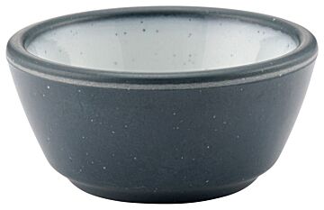 Marl Melamine Ramekin 65ml (75x75x35mm) Steel Blue