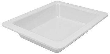 Melamine 1-2 Gastro Schaal w/sf 2.3L (265x325x65mm) Wit