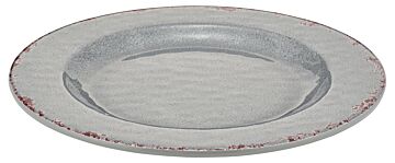 Casablanca Melamine Plate (230x230x17mm) Grey