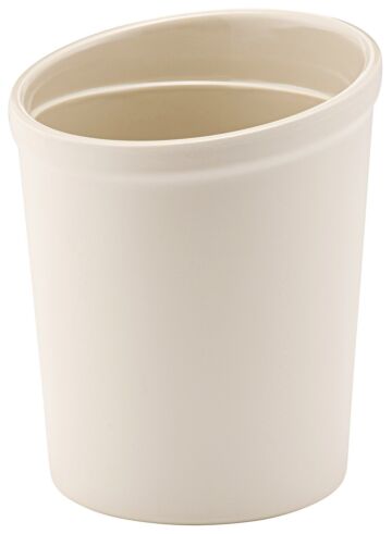 Melamine Angled Dressing Pot 1L (130x160mm) Cream