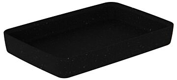 Kata Speckled Melamine Crock 750ml (175x260x40mm) Black