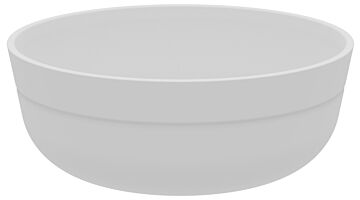 Hu Melamine Round Dish 184 x (6 Pack) 700ml (60mm) White
