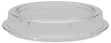 Hu SAN Dessert Pot Lid (12 Pack) (103x18mm) Clear