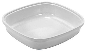 Tura Melamine Crock Insert 550ml (176x162x40mm) White