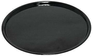 Melamine Round Tray (300mm) Black