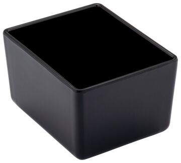 Melamine Chunky Crock w/SF 1.5L (162x130x100mm) Black
