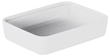 Kata Speckled Melamine Crock 350ml (130x175x40mm) White