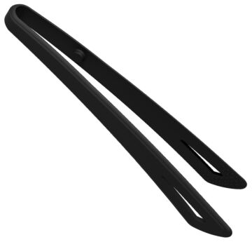 Silicone Tongs (287x68x18mm) Black