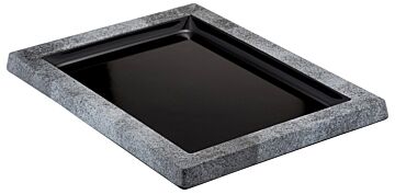 Melamine Plateau (280x210x21mm) Urban/Zwart