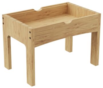 Bamboo Step Tall (449x291x310mm) Cream