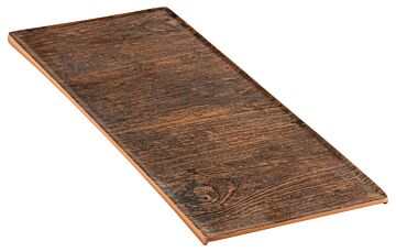 Melamine Platter (346x140x8mm) Rustic Wood