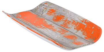 Gebogen rustiek melamine plateau Tura GN 1-3 (176x325x40mm) Oranje