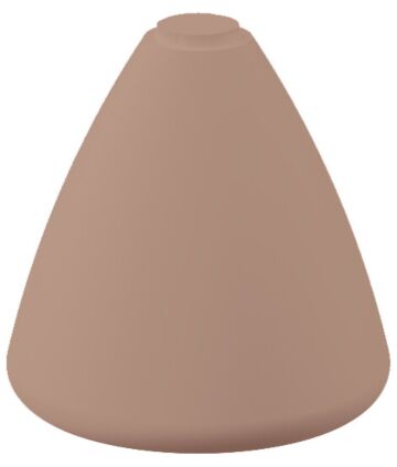 Melamine Cake Pedestal Base (109x109x111mm) Stone