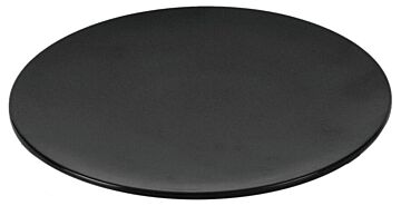 Melamine Platform Plate (208x20mm) Black