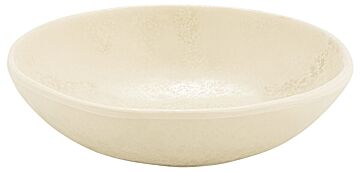 Mineral Melamine Crackle Bowl 450ml (160x43mm) Parchment