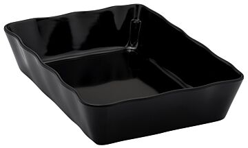 Aalto melamine schaal 2.3L (280x210x60mm) Zwart