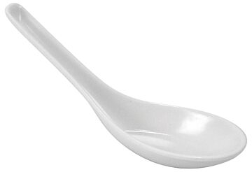 Melamine Hors d'oeuvre Spoon (140mm) White