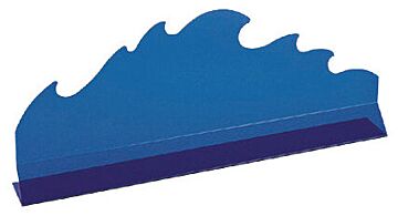 Golf-scheidingsschot (free stand) (750x250mm) Blauw
