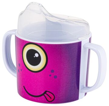 Melamine Double Handle Cup 0.2L (115x75x70mm) Bert the Monster