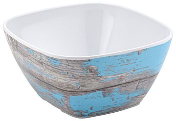 1-6 Size Tura Melamine Crock 1L (176x162x80mm) Rustic Blue