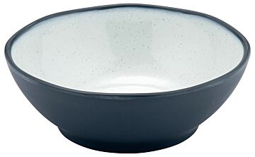 Steel Marl Melamine Dish Blue