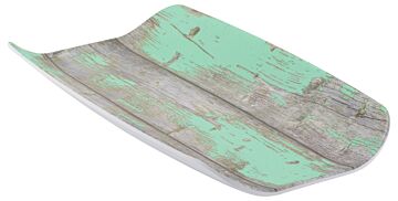 Gebogen rustiek melamine plateau Tura GN 1-3 (176x325x40mm) Petrol