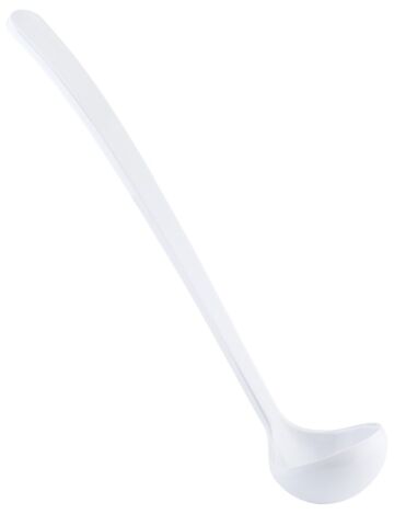 Melamine Ladle 1oz (300mm) White
