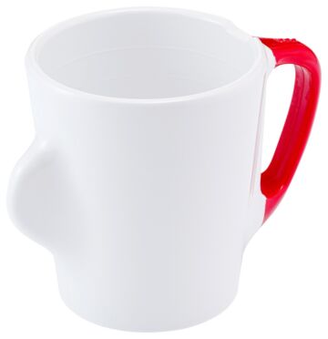 Omni Mug with Handle 300ml (135x90x100mm) Red