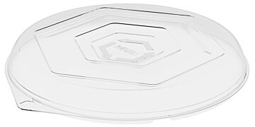 Hive Copolyester Salad Dish Lid to fit 72171 (6 Pack) (199x184x22mm) Clear