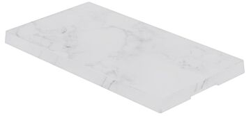 Carrara Melamine Platter (325x176x20mm) White