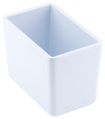 Melamine Rechthoekige Chunky Crock W/SF 0.6L (130x81x100mm) Poolwit