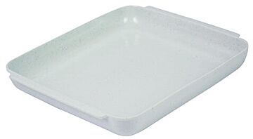 1-2 Size Marl Melamine Insert 1.6L (299x252x40mm) Steel Blue