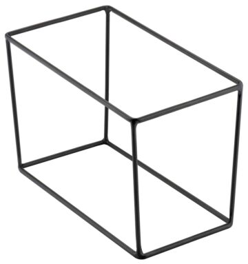 Rechthoekige buffetstandaard (245x151x200mm) Zwart