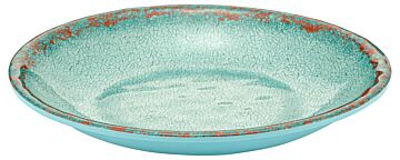 Casablanca Melamine Salad Dish 345ml (190x190x27mm) Blue