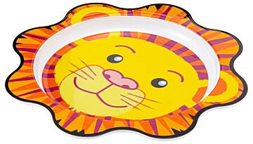 Melamine Junior Plate (295x277x22mm) Lion