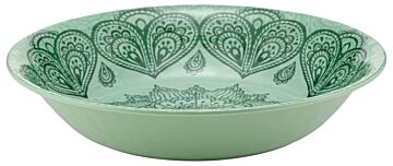Mehndi Melamine Dish 3.5L (350x350x70mm) Green